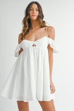 Quinn Dress in White