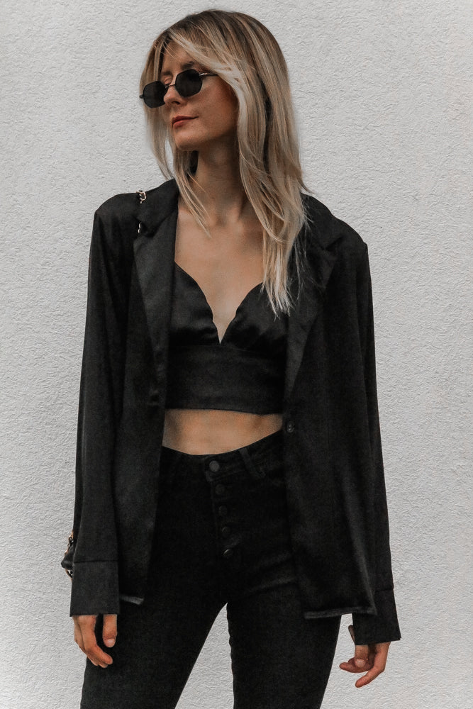 Dover Bralette in Black – Lauren Nicole
