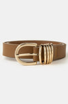 Abbie Belt in Brown