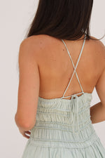 Abigail Dress in Mint