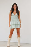 Abigail Dress in Mint