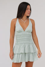 Abigail Dress in Mint