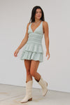 Abigail Dress in Mint