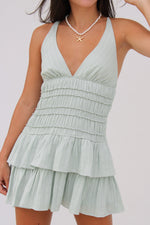Abigail Dress in Mint