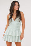 Abigail Dress in Mint