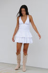 Abigail Dress in White