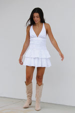 Abigail Dress in White