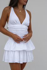 Abigail Dress in White