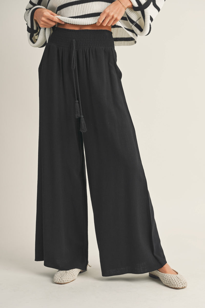 Afternoon Breeze Pant in Black