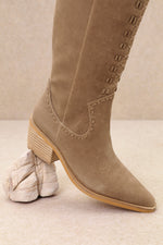 Alessia Boot in Taupe