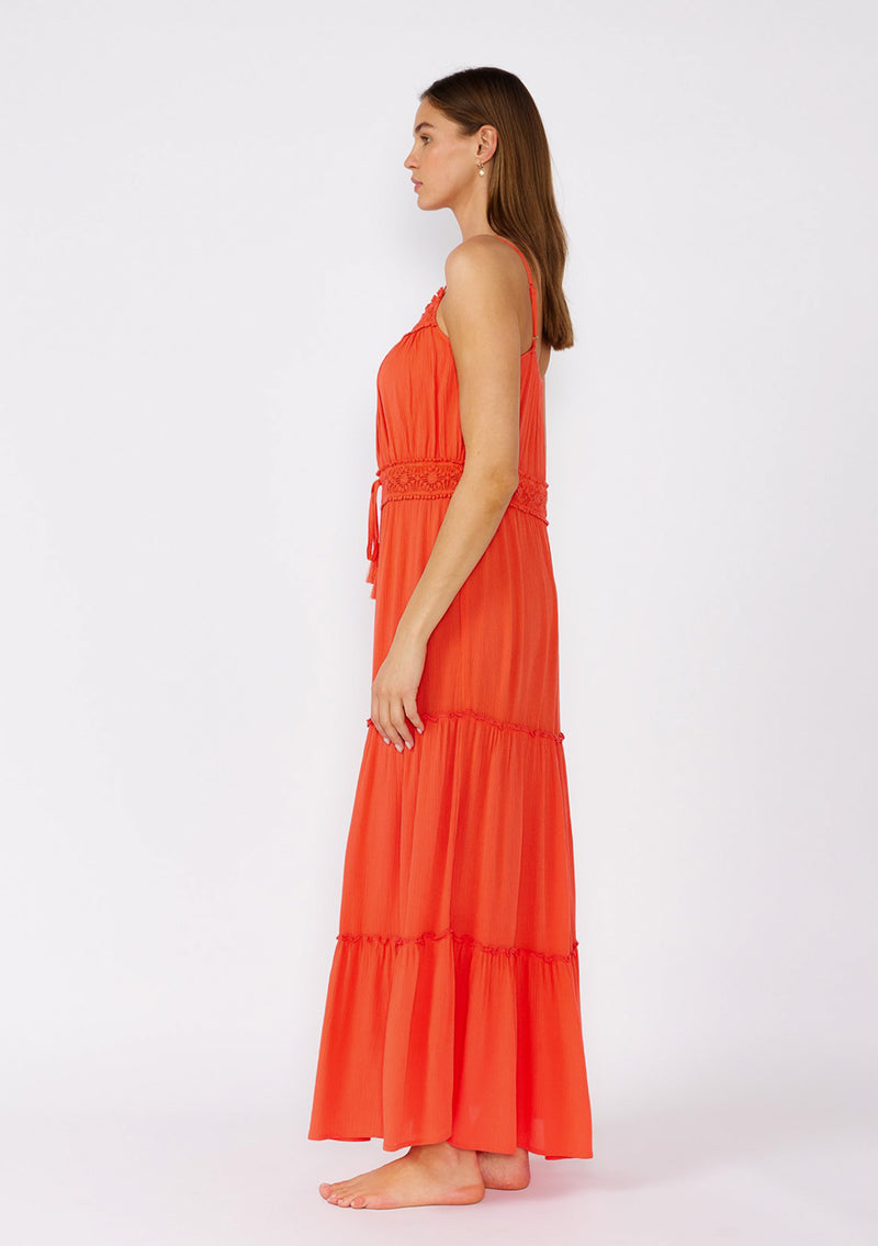 Aruba Awaits Dress in Coral