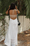 Asha Maxi Dress in White