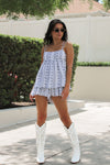Bailey Romper in White