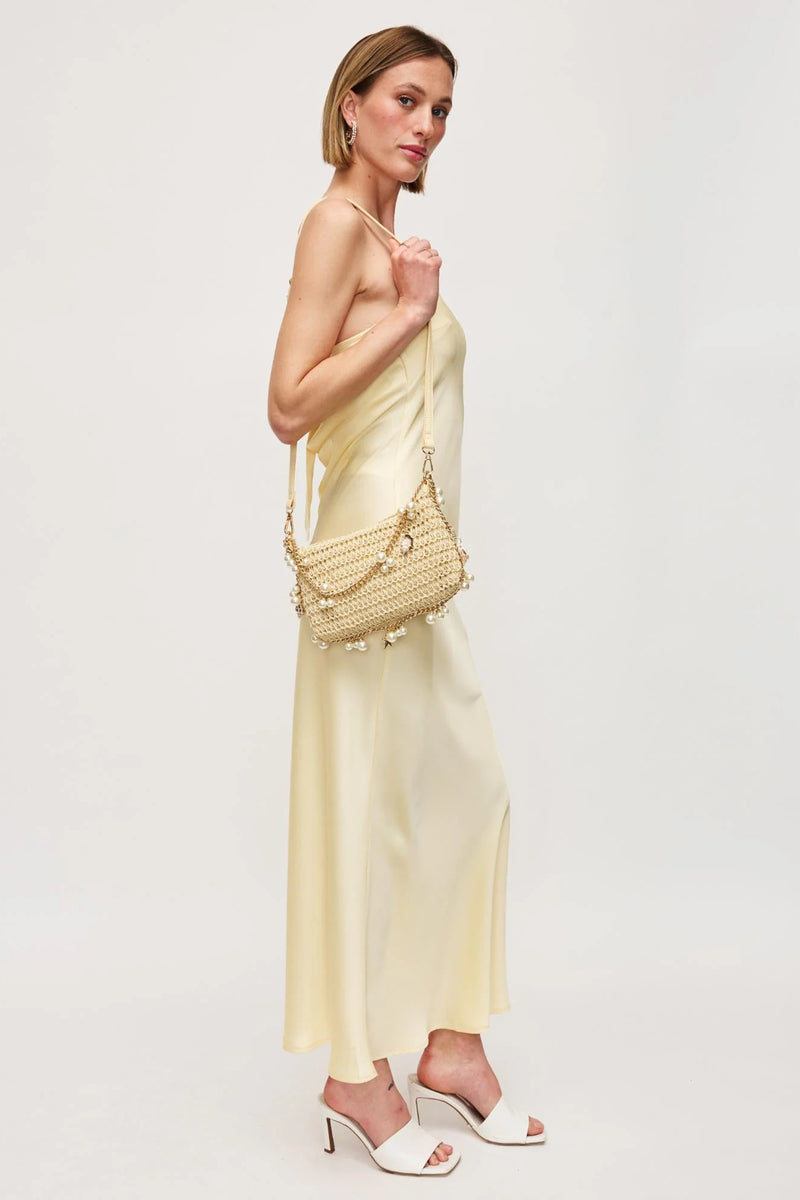 Beachside Dinner Handbag in Ivory