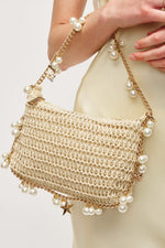 Beachside Dinner Handbag in Ivory