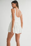 Briana Romper in White