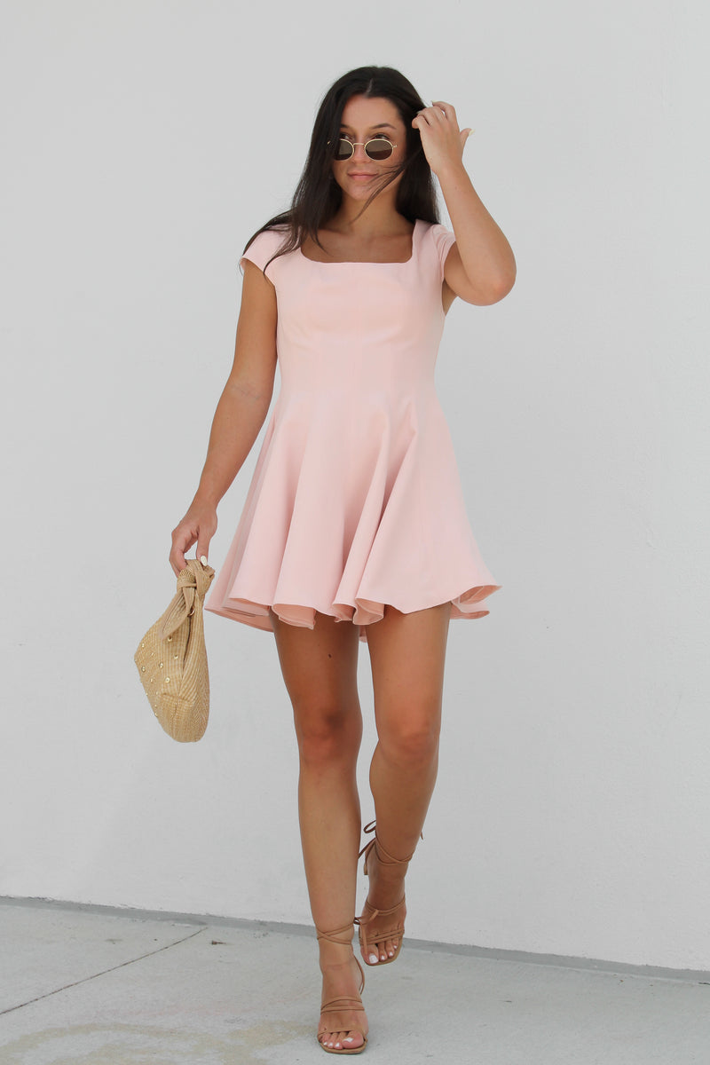 Blakely Dress in Blush
