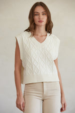 Braelynn Top in Ivory
