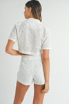 Brunch By The Bay Short in White