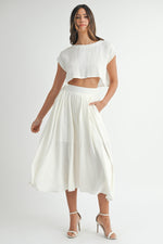 Buenos Aires Skirt in Vanilla