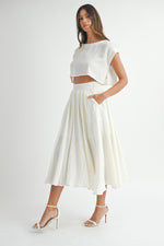 Buenos Aires Skirt in Vanilla