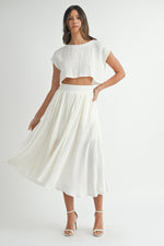Buenos Aires Skirt in Vanilla