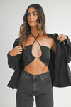 Calista Top Set in Black