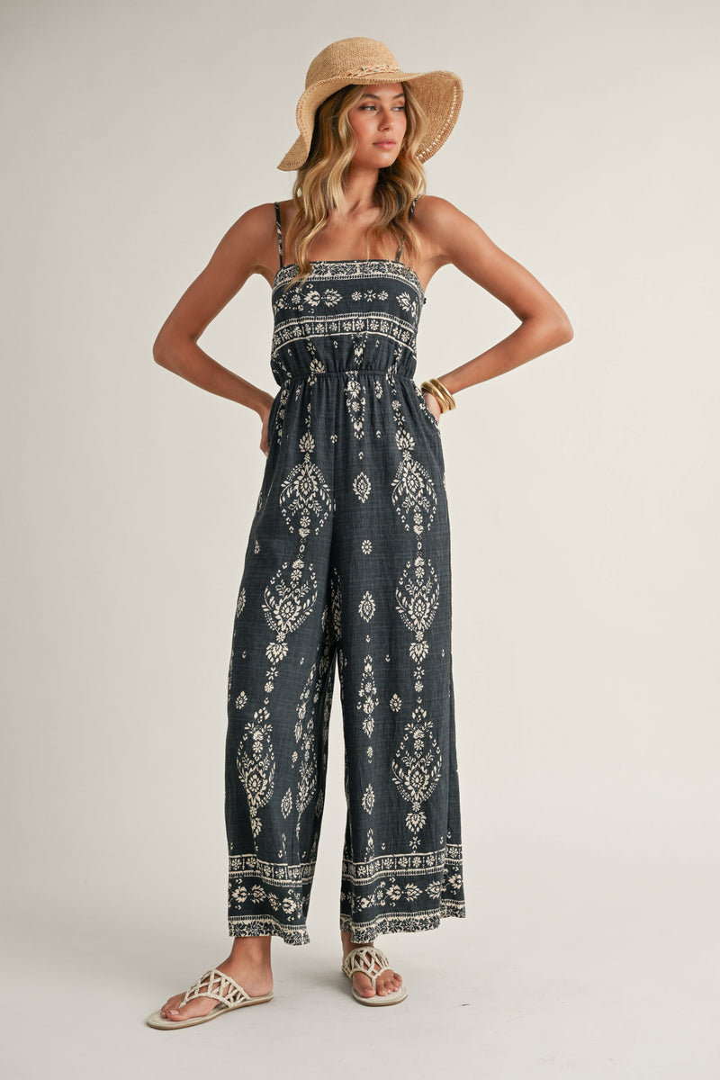 Clara Jumpsuit in Black