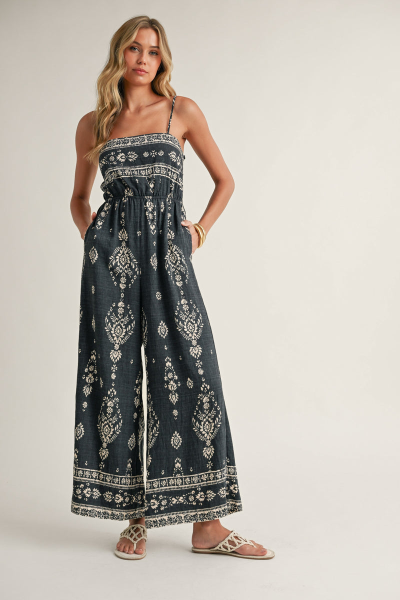 Clara Jumpsuit in Black