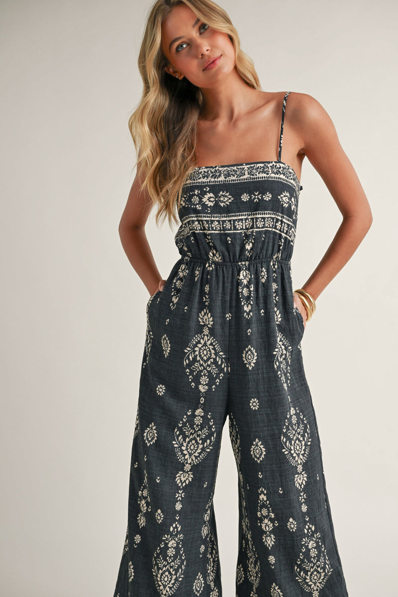 Clara Jumpsuit in Black