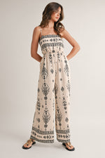 Clara Jumpsuit in Neutral