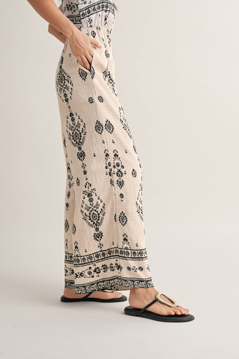 Clara Jumpsuit in Neutral