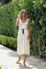 Cove Beach Dress in Neutral