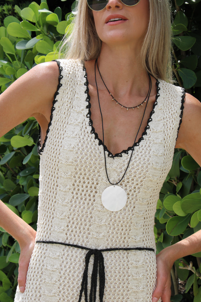 Cove Beach Dress in Neutral