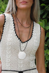 Cove Beach Dress in Neutral