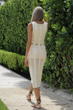 Cove Beach Dress in Neutral