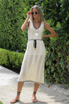 Cove Beach Dress in Neutral