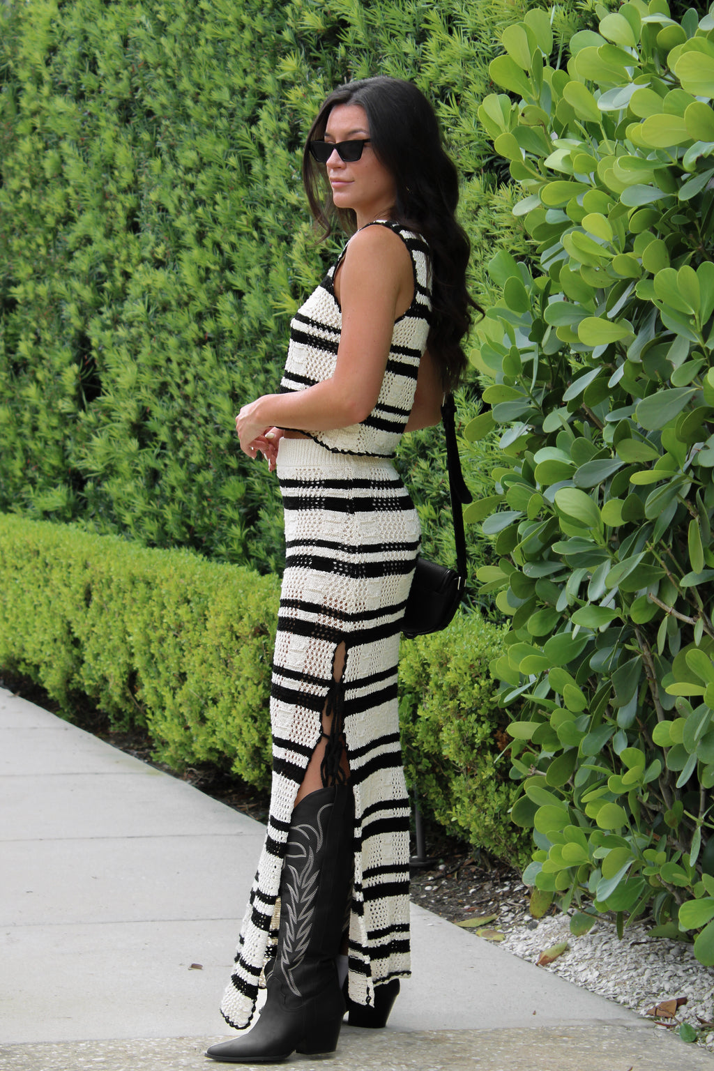 Cove Beach Skirt in Stripe