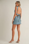 Delia Skirt in Light Denim
