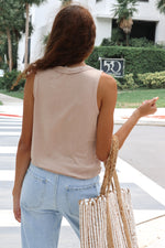 Dermott Top in Beige