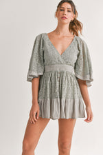 Diana Dress in Dusty Olive