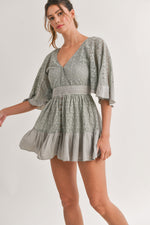 Diana Dress in Dusty Olive