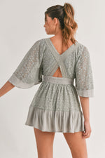 Diana Dress in Dusty Olive