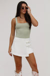 Dylan Bodysuit in Light Sage