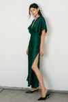 Elara Maxi Dress in Emerald