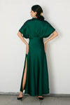 Elara Maxi Dress in Emerald