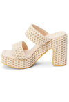 Matisse: Gem Platform Heel in Natural