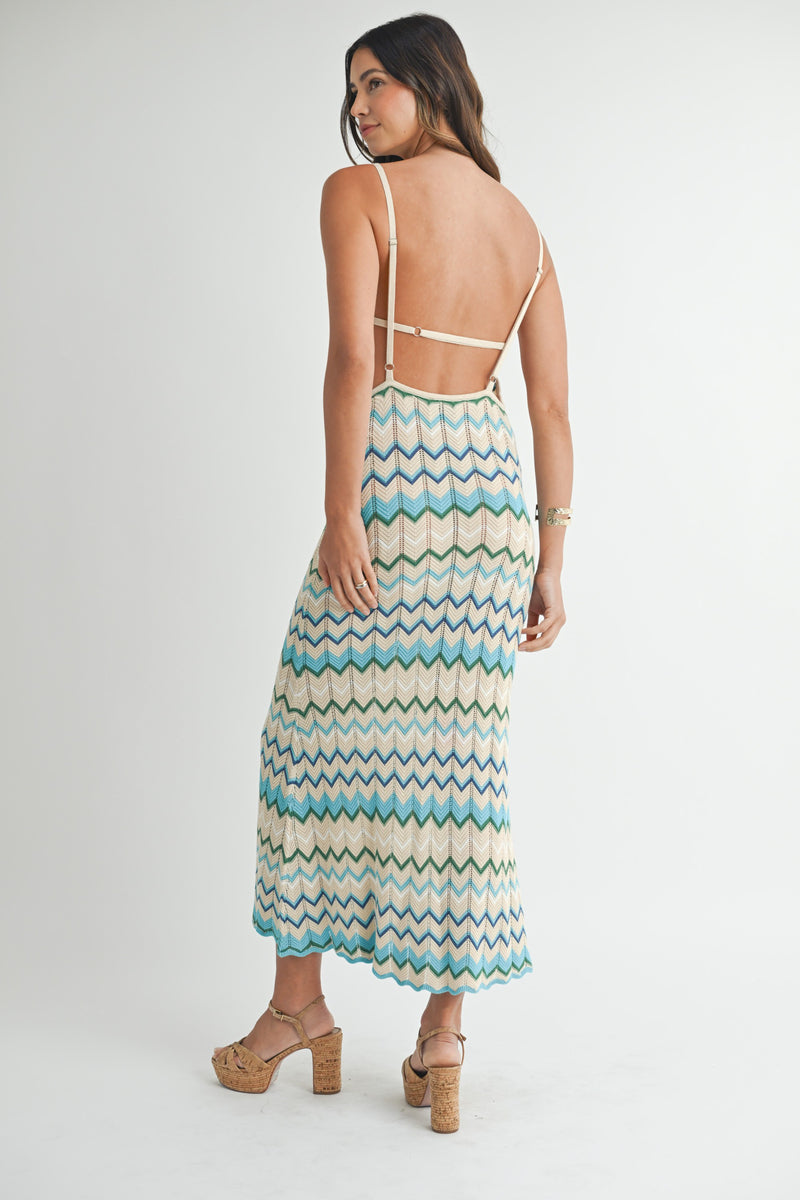 Get Back To You Dress in Aqua