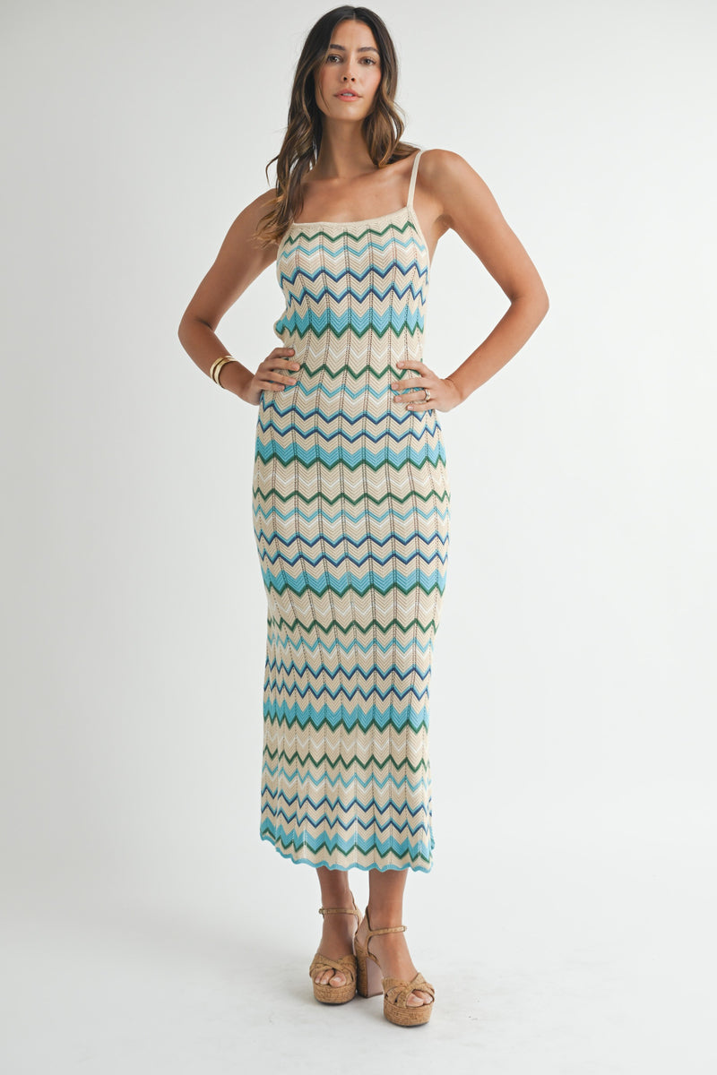 Get Back To You Dress in Aqua
