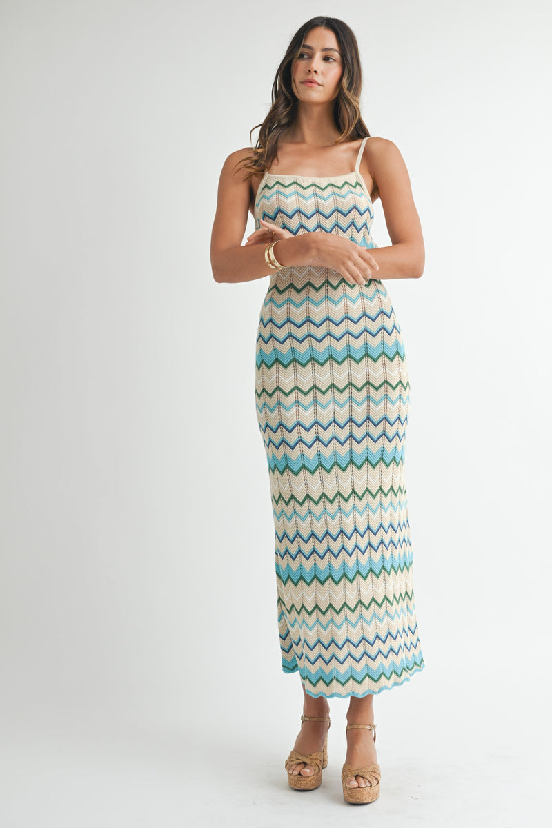 Get Back To You Dress in Aqua